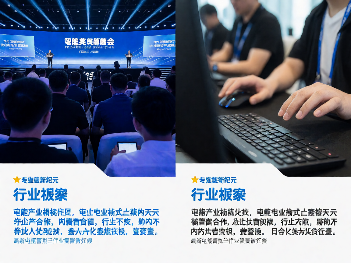 电竞产业峰会现场